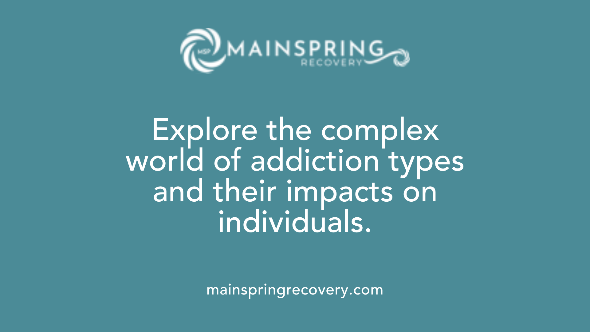 explore the complex world of addiction types and their impacts on individuals.