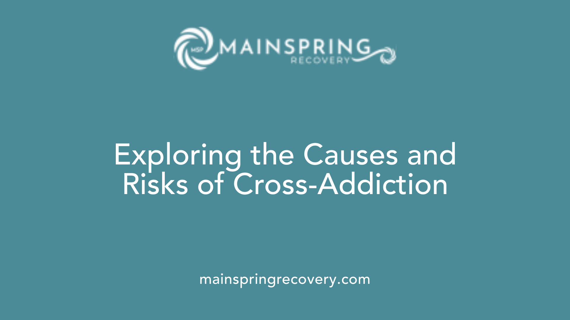 exploring the causes and risks of cross-addiction