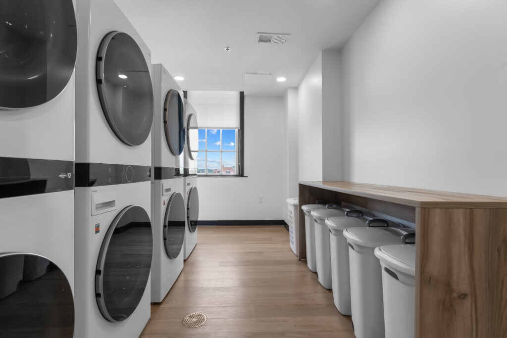 Laundry Area of Mainspring Recovery's Lynchburg branch